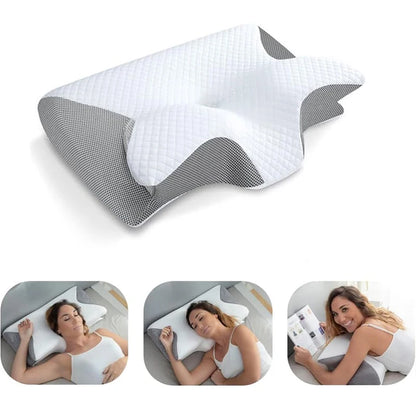 Orthopädisches Nackenkissen – Schmerzfrei schlafen ab Nacht 1
